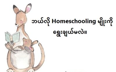 ဘယ်လို Homeschooling မျိုးကို ရွေးချယ်မလဲ။